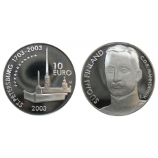 Finlândia 10€ ST. Petersburg 2003 BNC  - VER NOTA